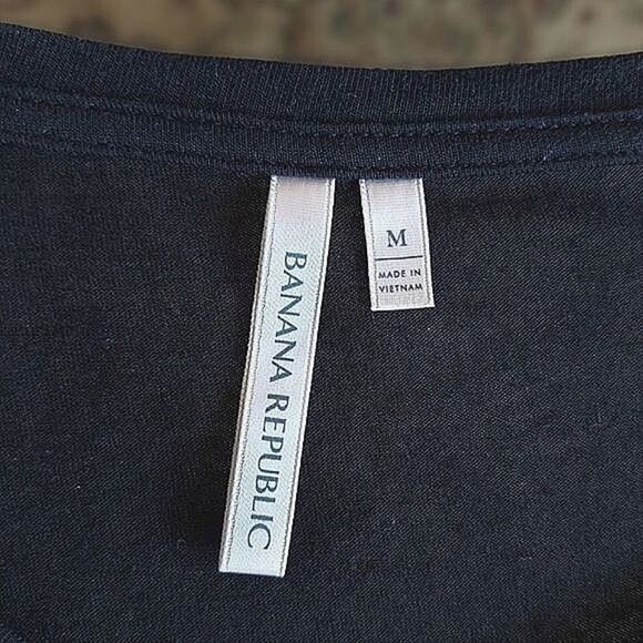 Banana Republic black modal long sleeve longline t-shirt - Picture 6 of 12